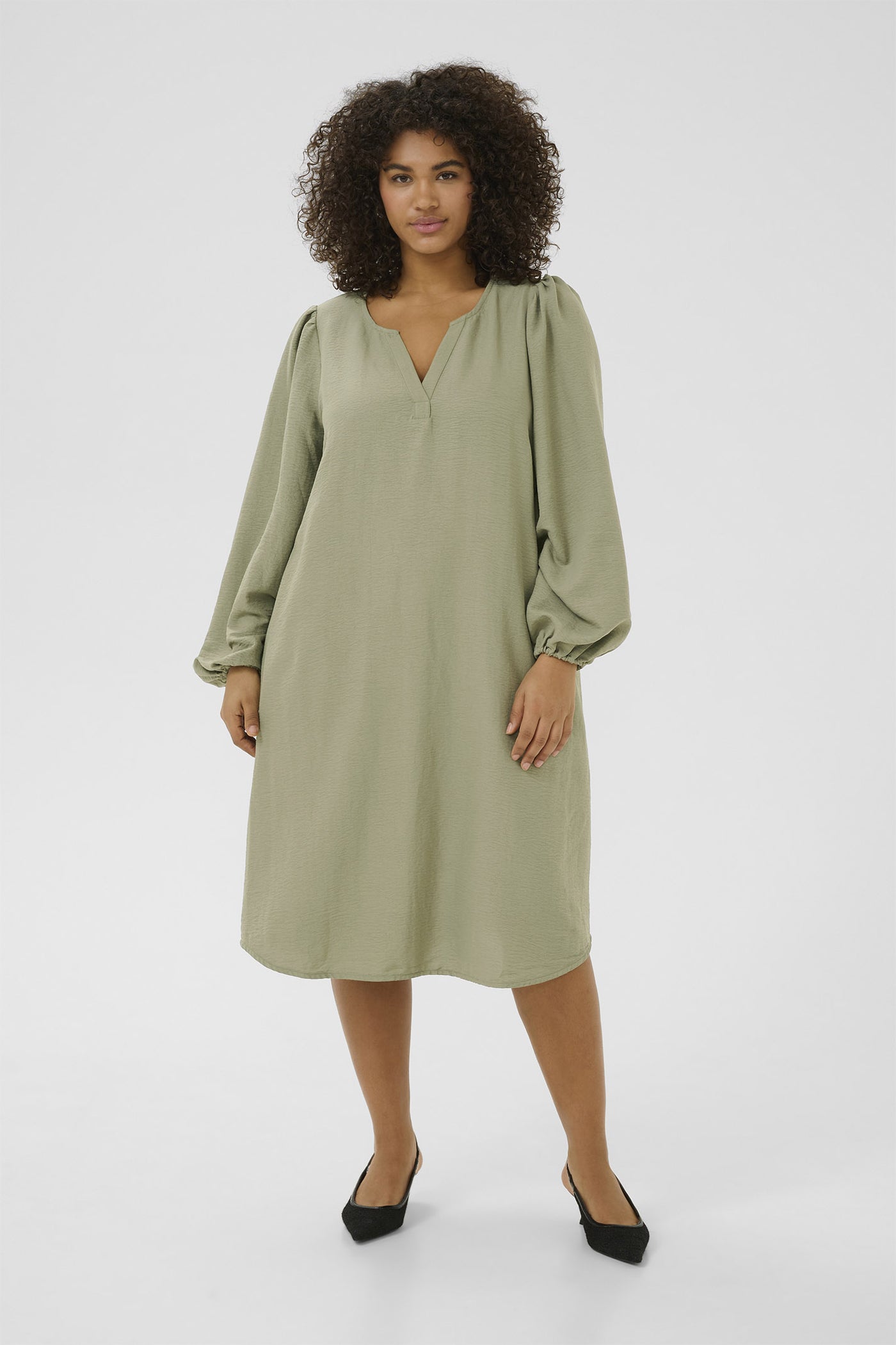 KCniki dress SOLID Vetiver CC - 10583579