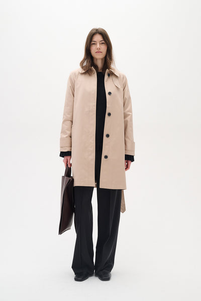 MazieIW Coat Sandstone - 30109944 Thumbnail