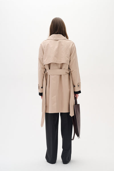 MazieIW Coat Sandstone - 30109944 Thumbnail