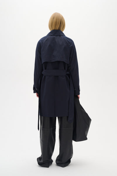 MazieIW Coat Marine Blue - 30109944 Thumbnail