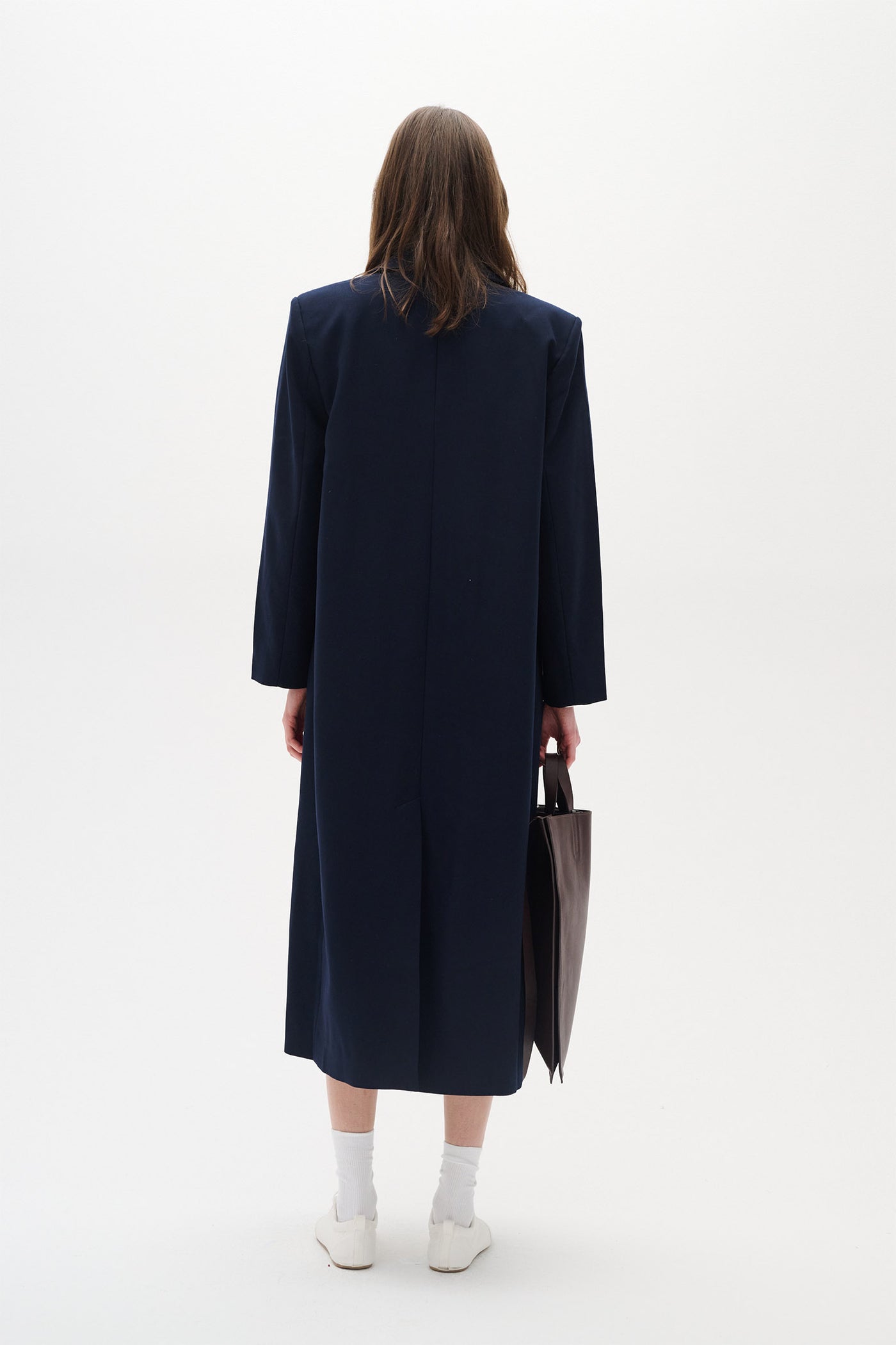 UlrykaIW Blazer Coat Marine Blue - 30110017