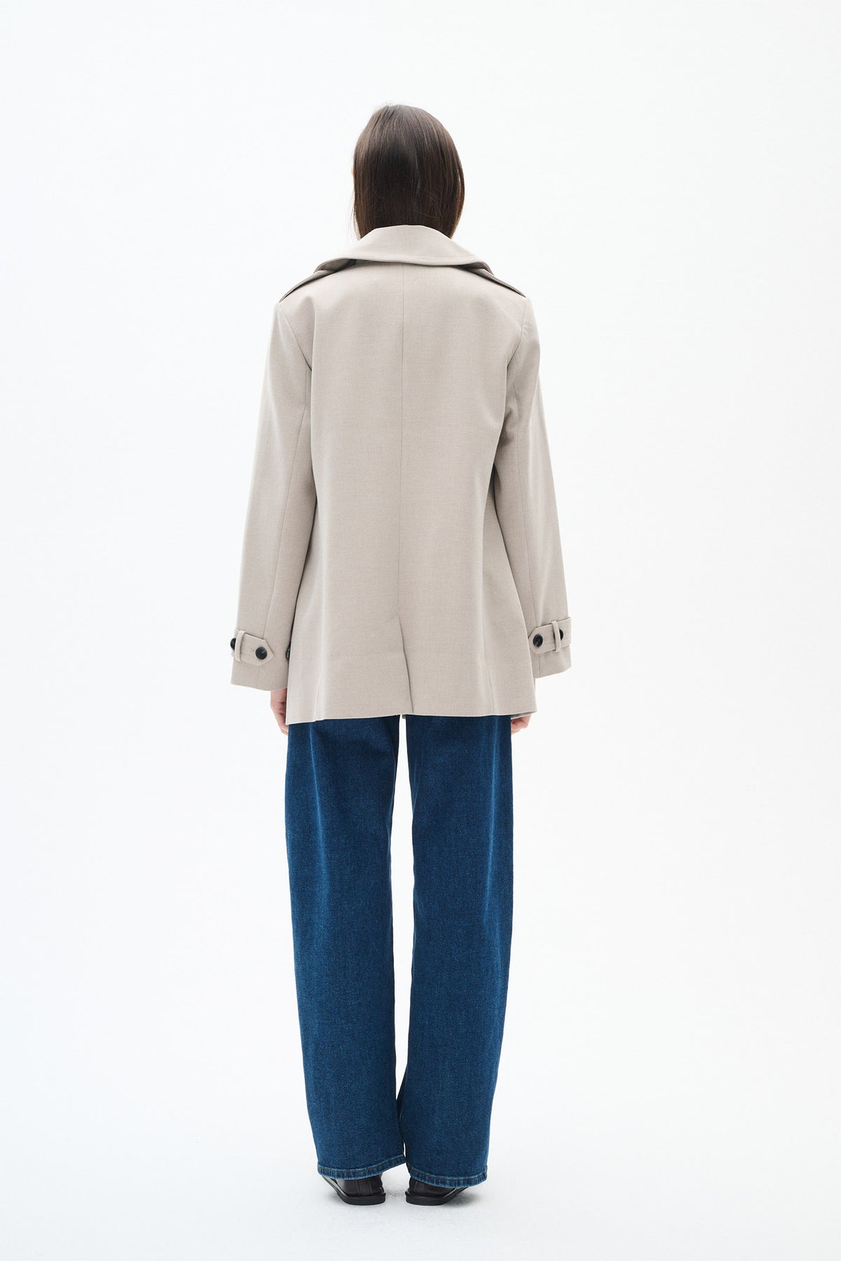 UlrykaIW Sailor Coat Haze Melange - 30110019