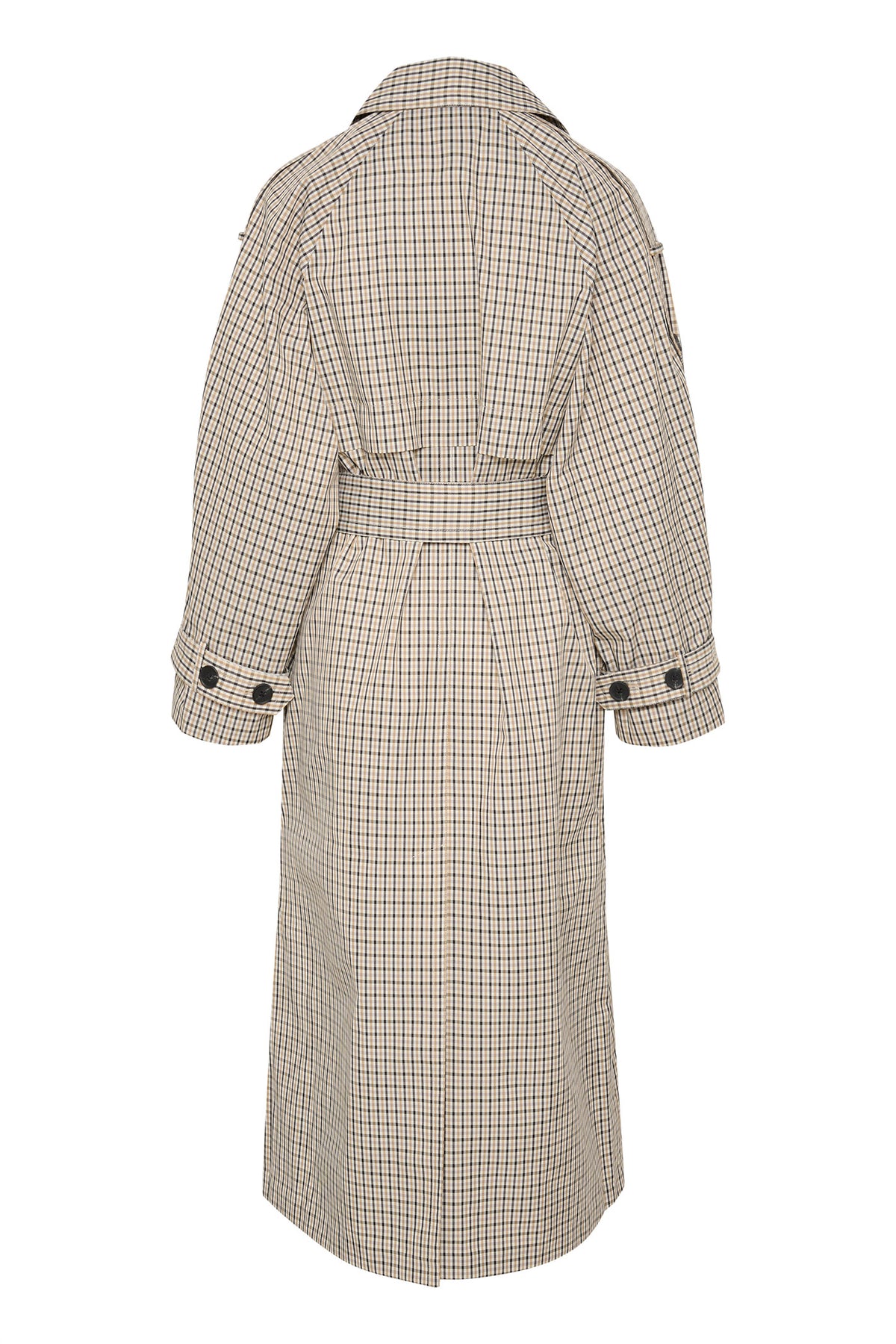 UmayaIW Trenchcoat Neutral Check