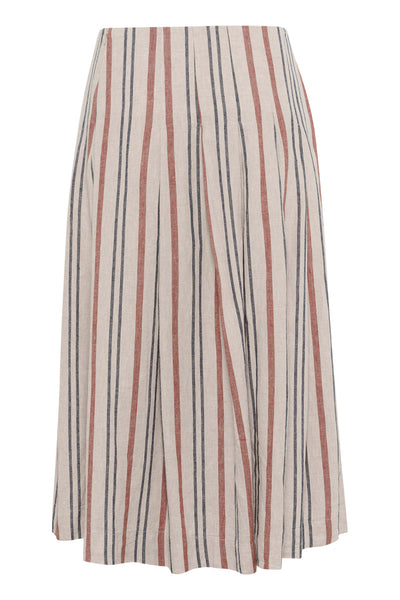 SannieIW Skirt Haze Melange Stripe - 30110176 Thumbnail