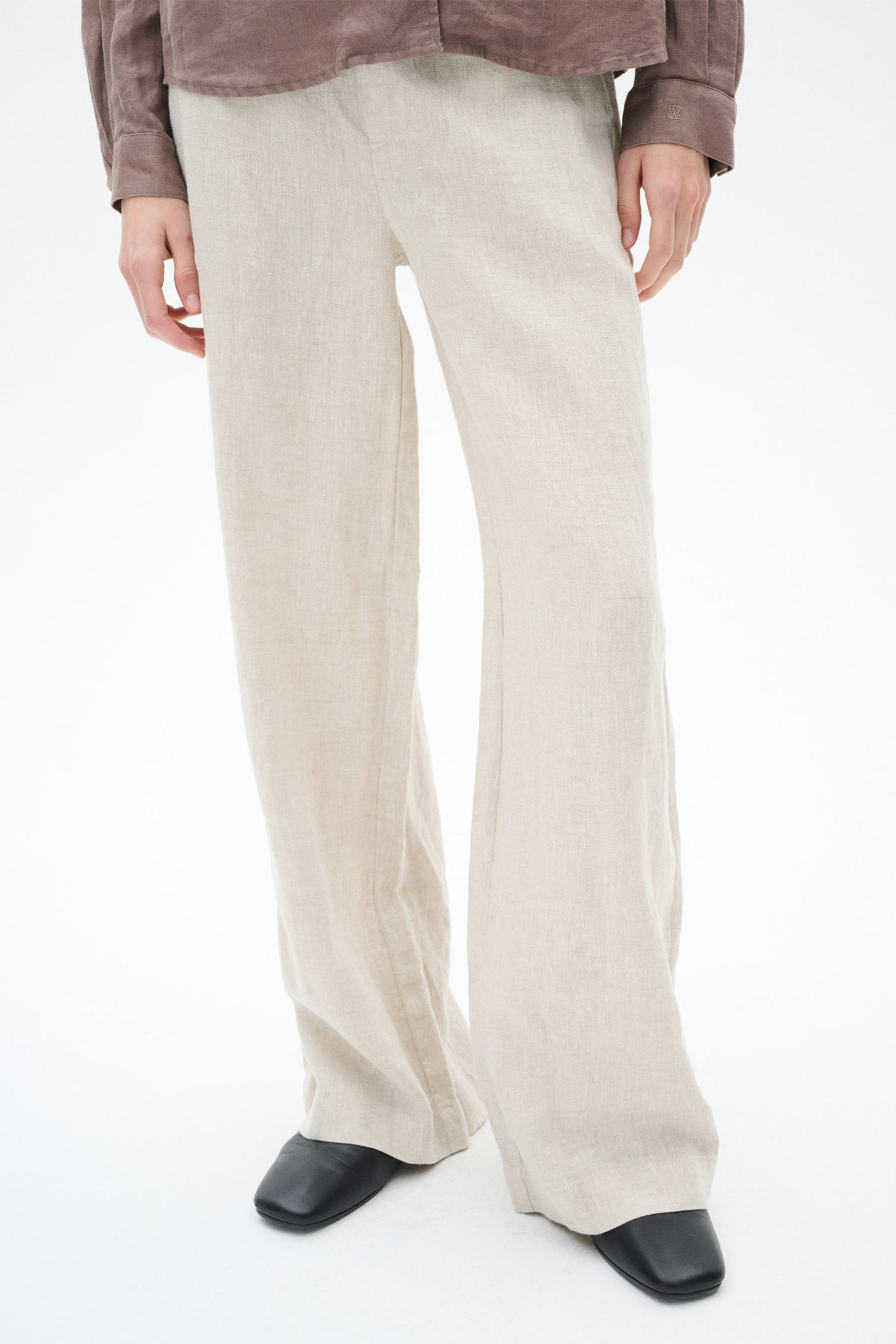 SolinaIW Pants Haze Melange - 30110486