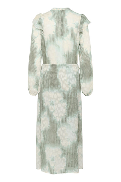 CielleIW Long Dress Green Illuminating Florals - 30110493 Thumbnail