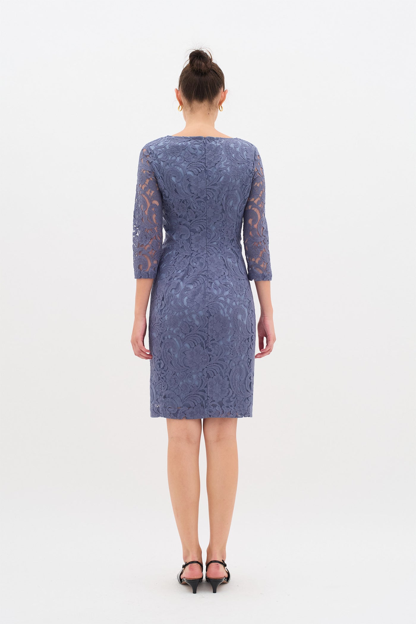 MaddyIW Patrice Dress Grisaille