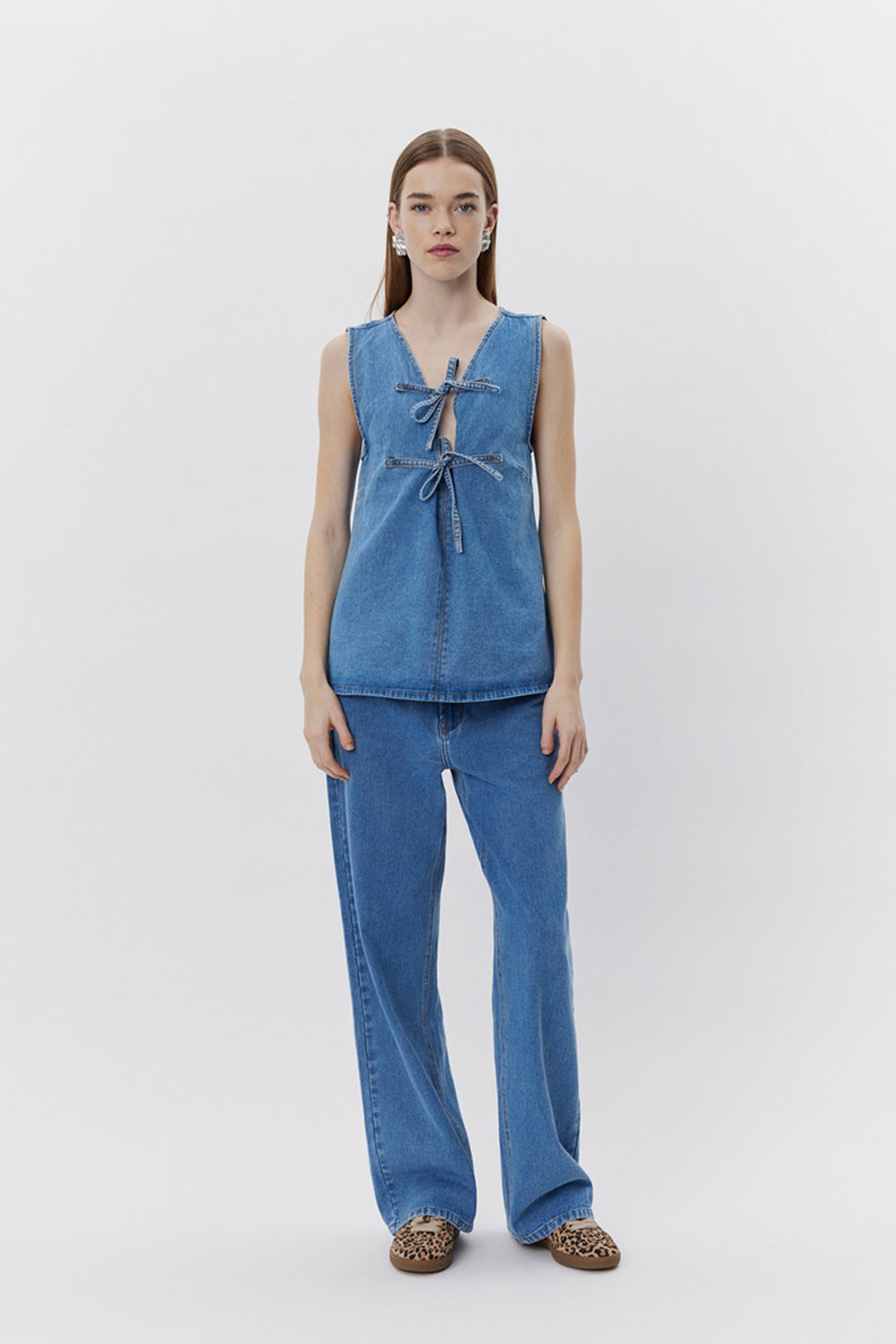 NELLESW TOP 5002 Denim blue - S251251