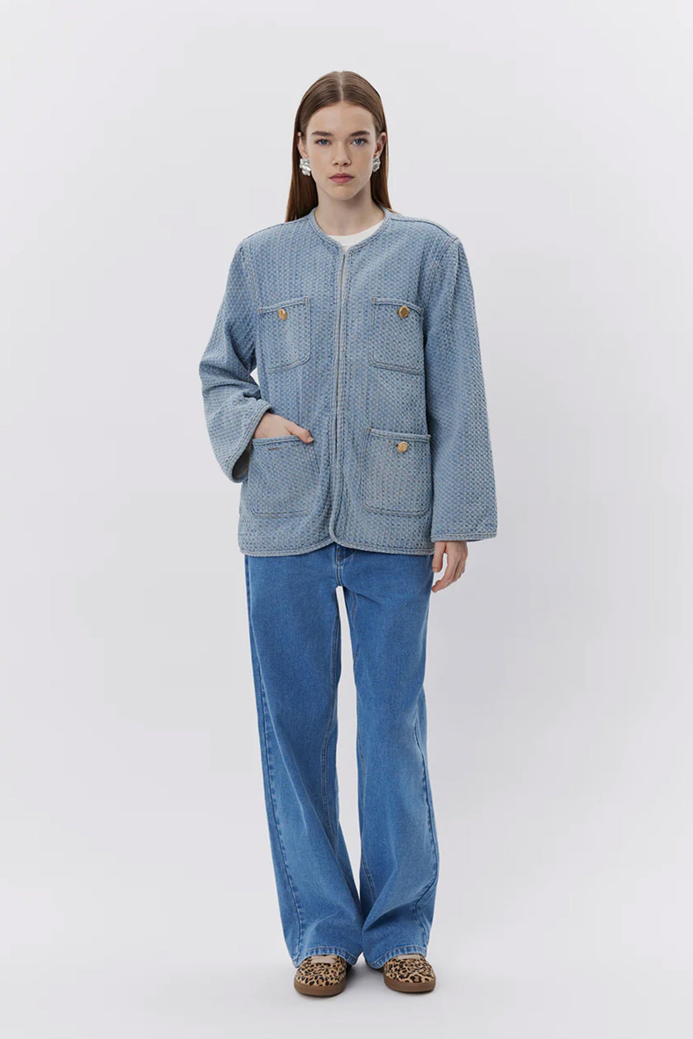 ALAJASW JACKET 5063 Light blue - S251325