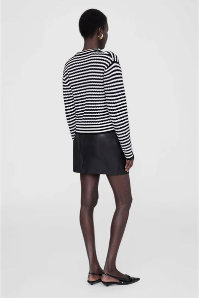 Gwen Black Ivory Striped - A-09-10484 Thumbnail