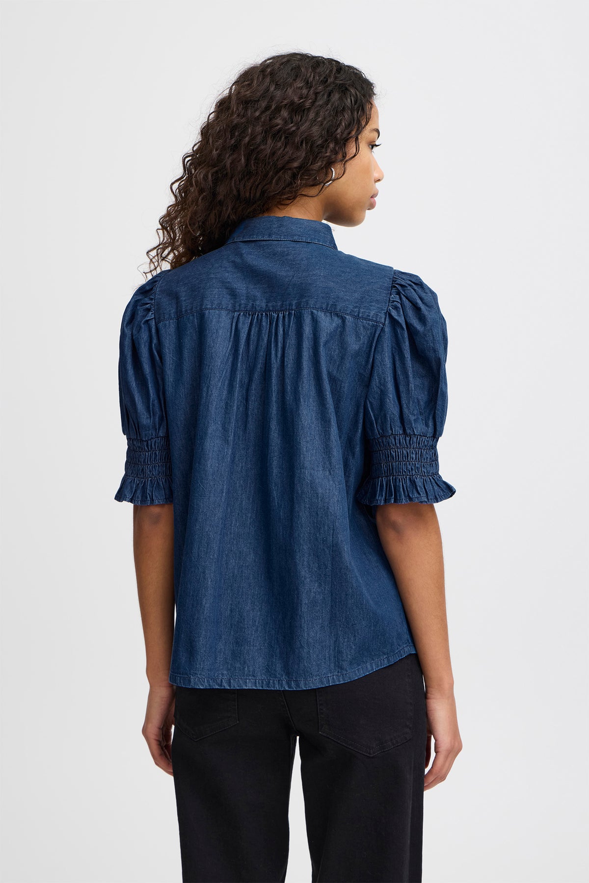 IHBORGIE SH Washed dark blue - 20121302