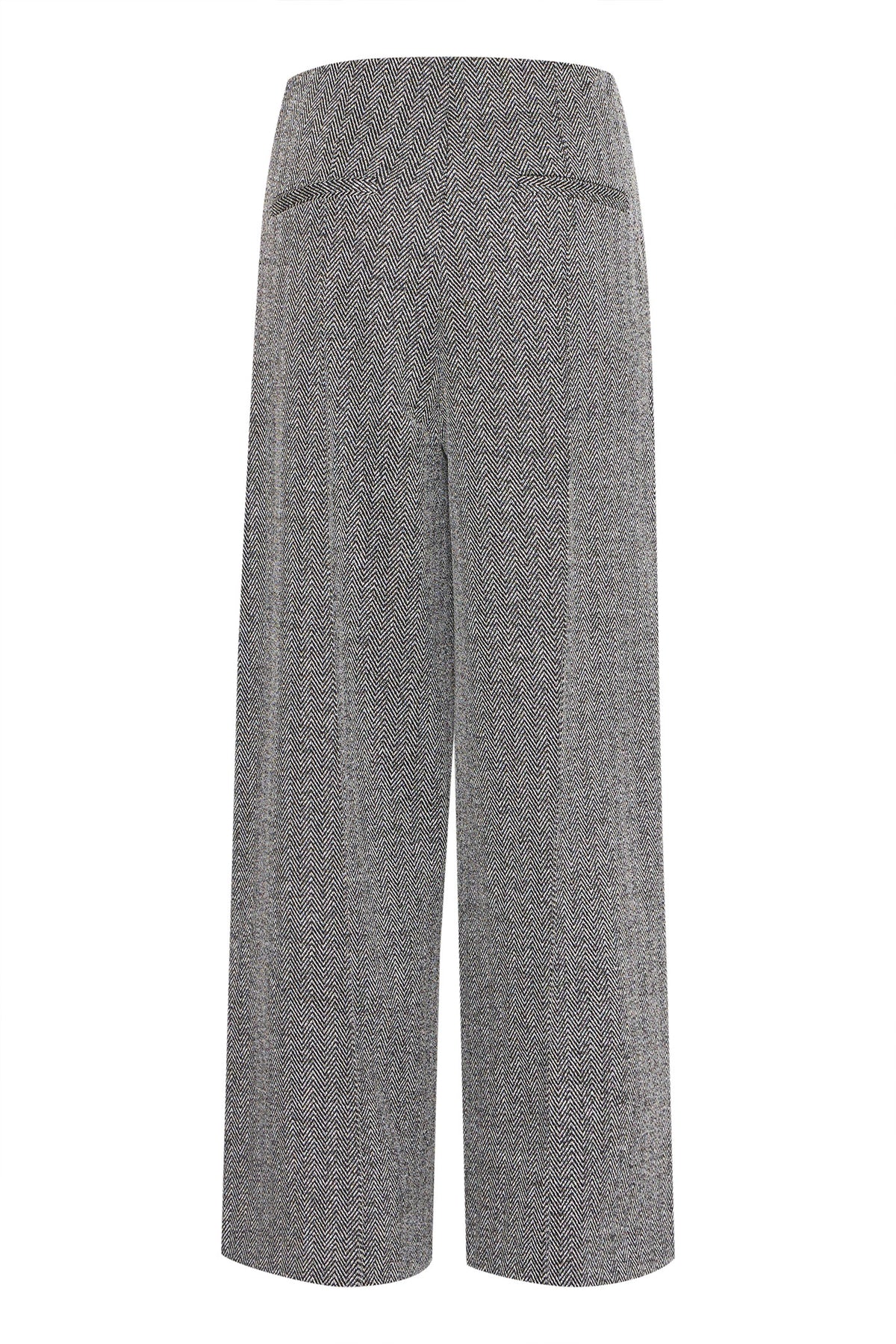IHKATE JACQUARD PA9 Black/white herringbone - 20121602