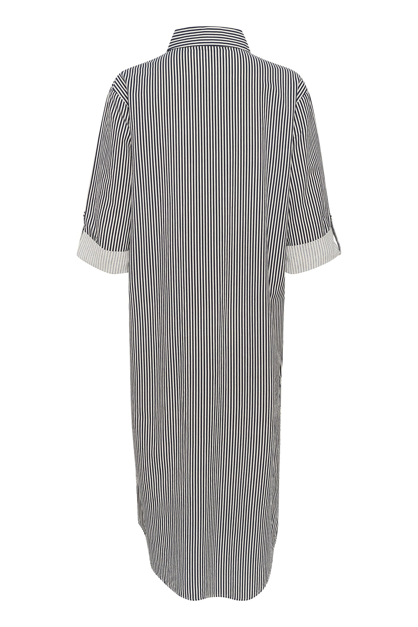 ZalindaSZ Stripe Shirt Dress Ice Nightsky Stripe
