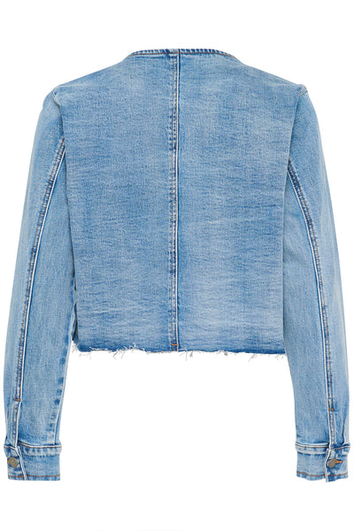 DangoMW 144 Short Jacket Light Blue Retro Wash - 10705060 Thumbnail