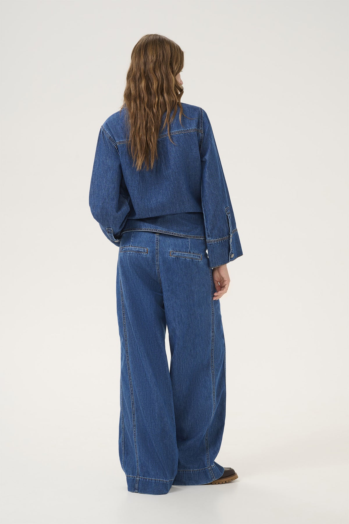 HilmaMW 171 X-Wide Pant Medium Blue Wash - 10705062