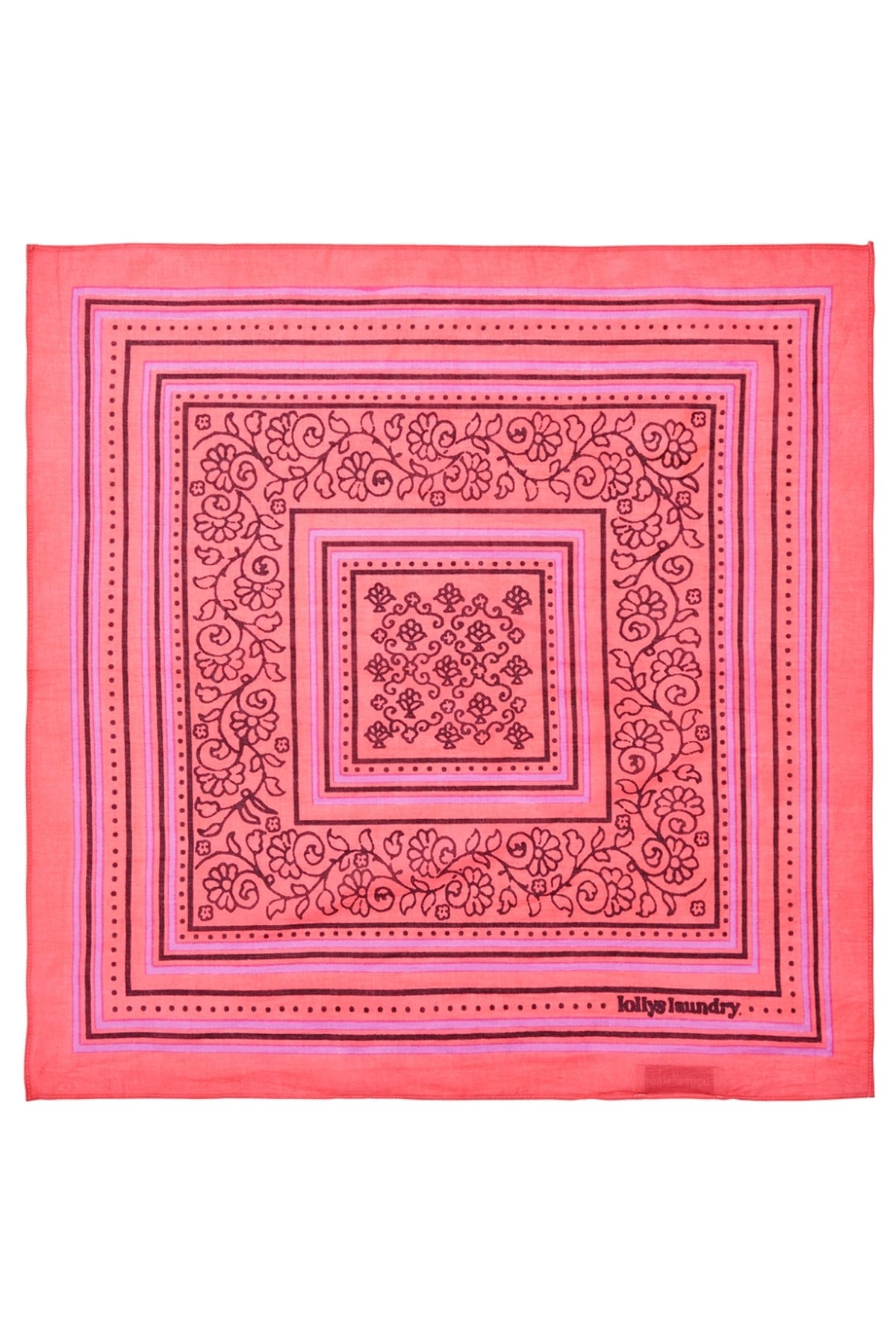 HemlockLL Bandana 90 Coral - 70017-00000