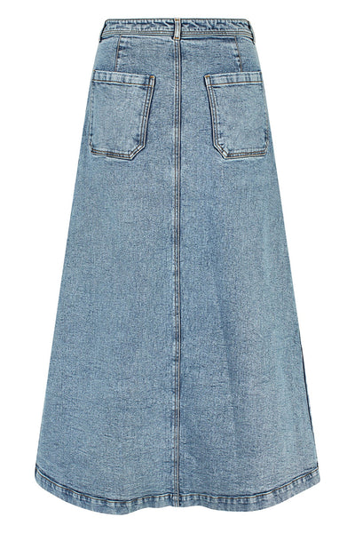 LunaLL Maxi Skirt 20 Blue Thumbnail