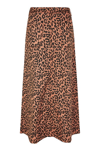 LunaLL Maxi Skirt 72 Leopard Print - 25199-2067 Thumbnail