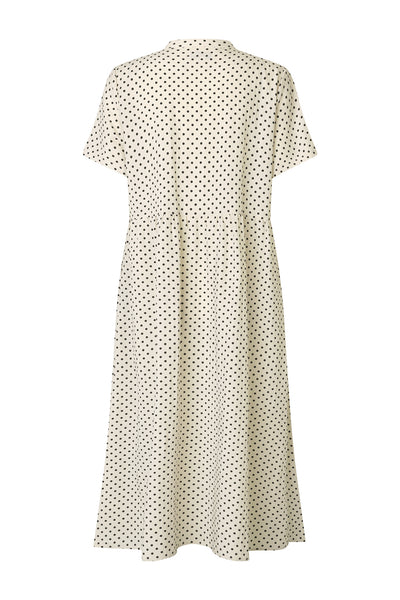 AliyaLL Midi Dress SS 02 Creme Thumbnail