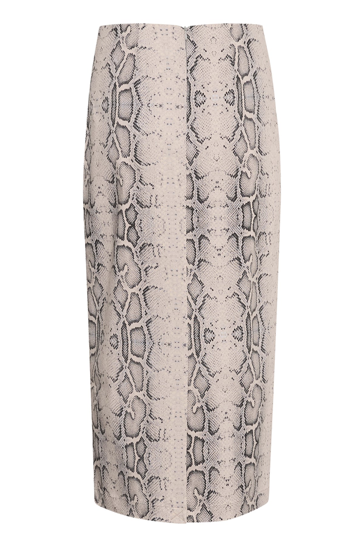 SLXala Pencil Skirt Grey Snake Print - 30408363