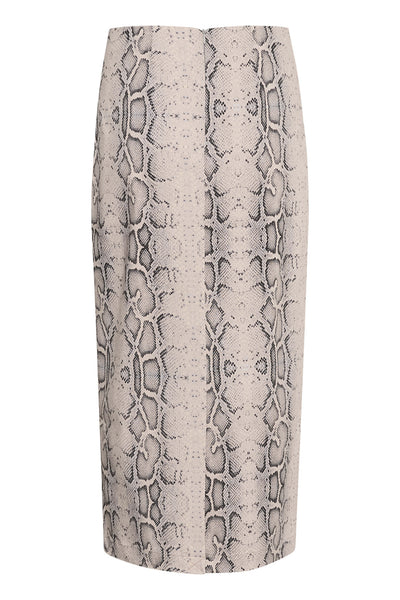 SLXala Pencil Skirt Grey Snake Print - 30408363 Thumbnail