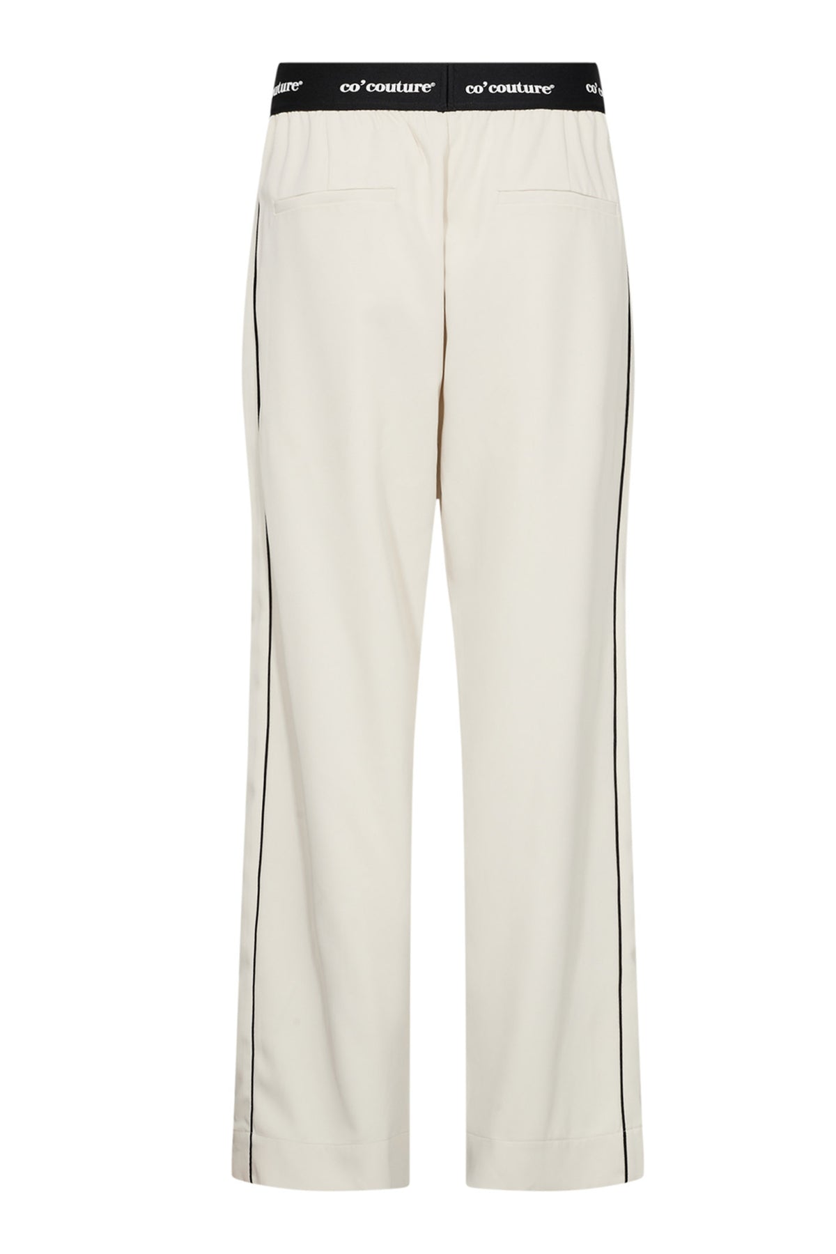 AminaCC Logo Piping Pant 199-Bone