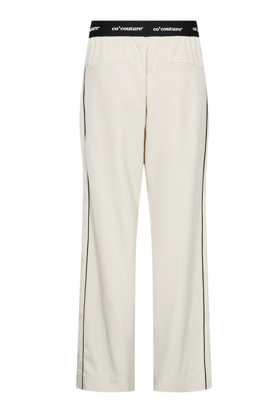AminaCC Logo Piping Pant 199-Bone Thumbnail