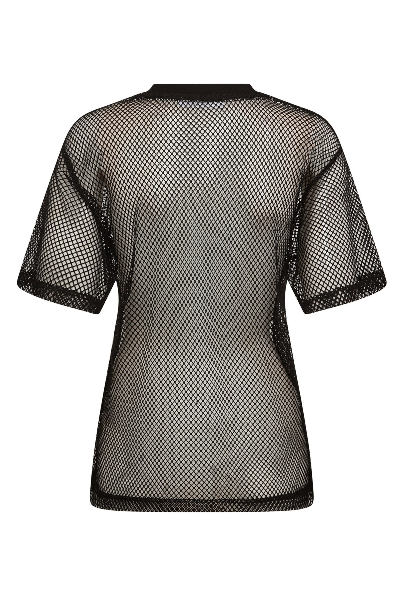 NellyCC Net Oversize Tee 96-Black - 33133