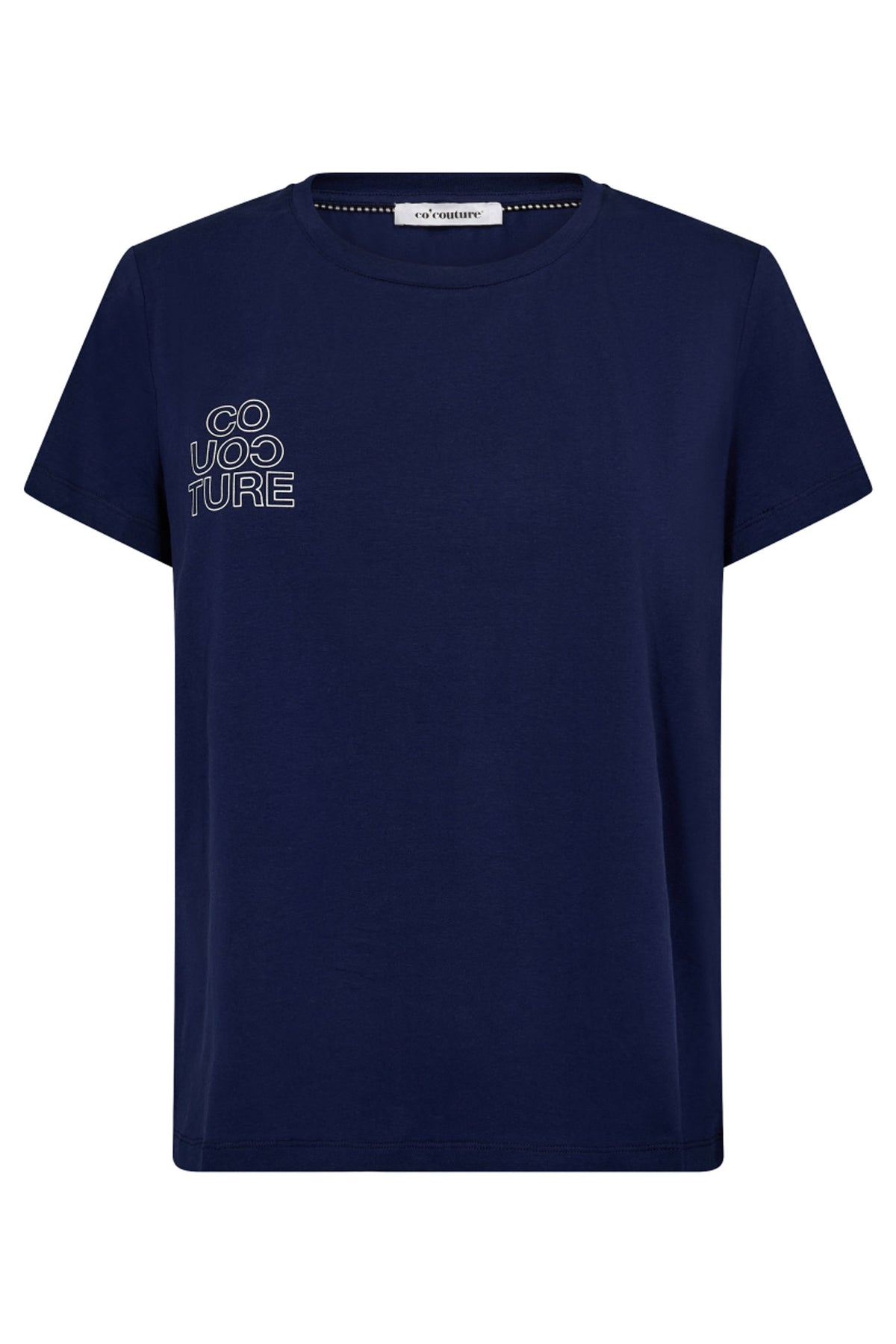 SiaraCC Outline Tee 12040-NavyWhite - 33139