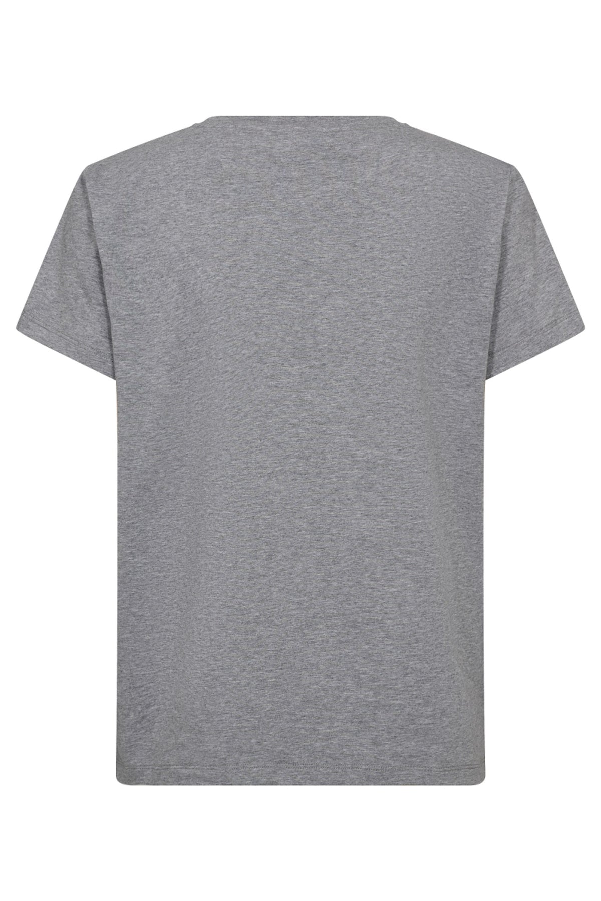 SiaraCC Outline Tee 57-Grey Melan - 33139