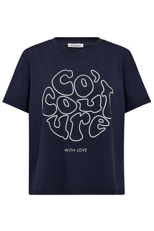 SiaraCC Cocouture Tee 120-Navy - 33148