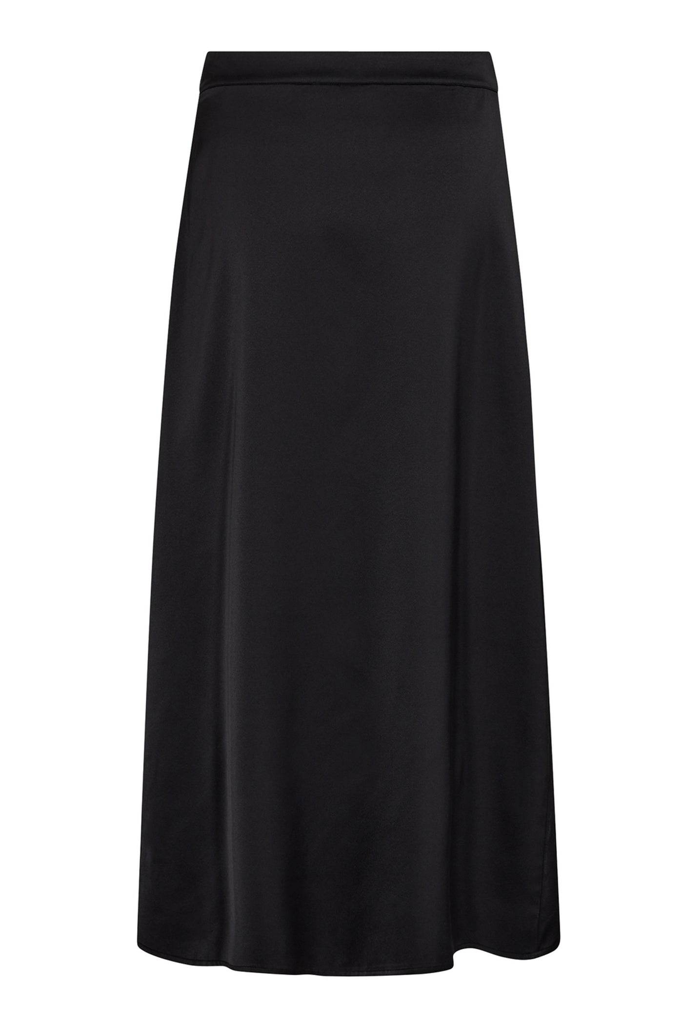 AdnaCC Sateen Skirt 96-Black - 34164