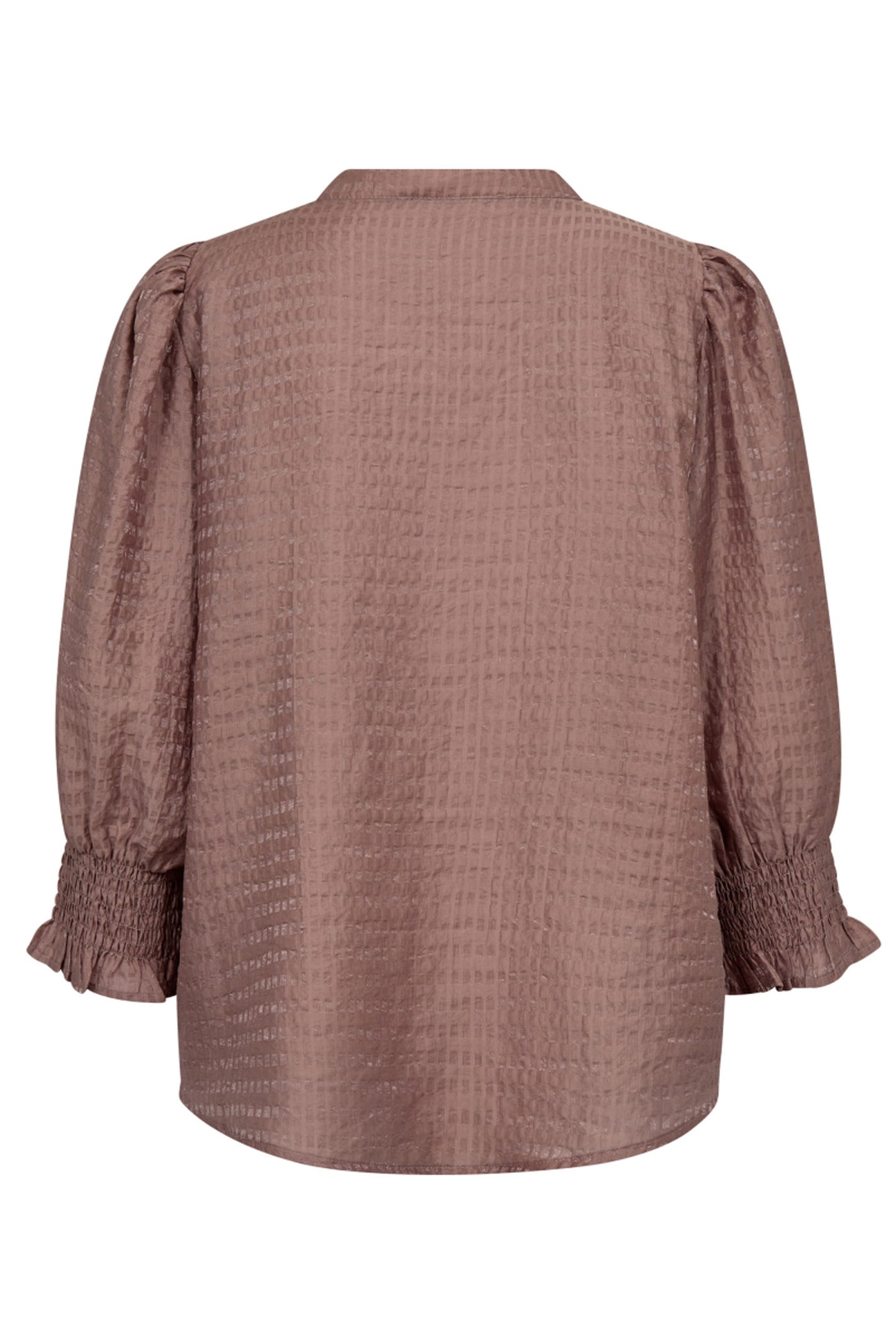 CharlieCC Frill SS Shirt 103-Old Rose - 35770