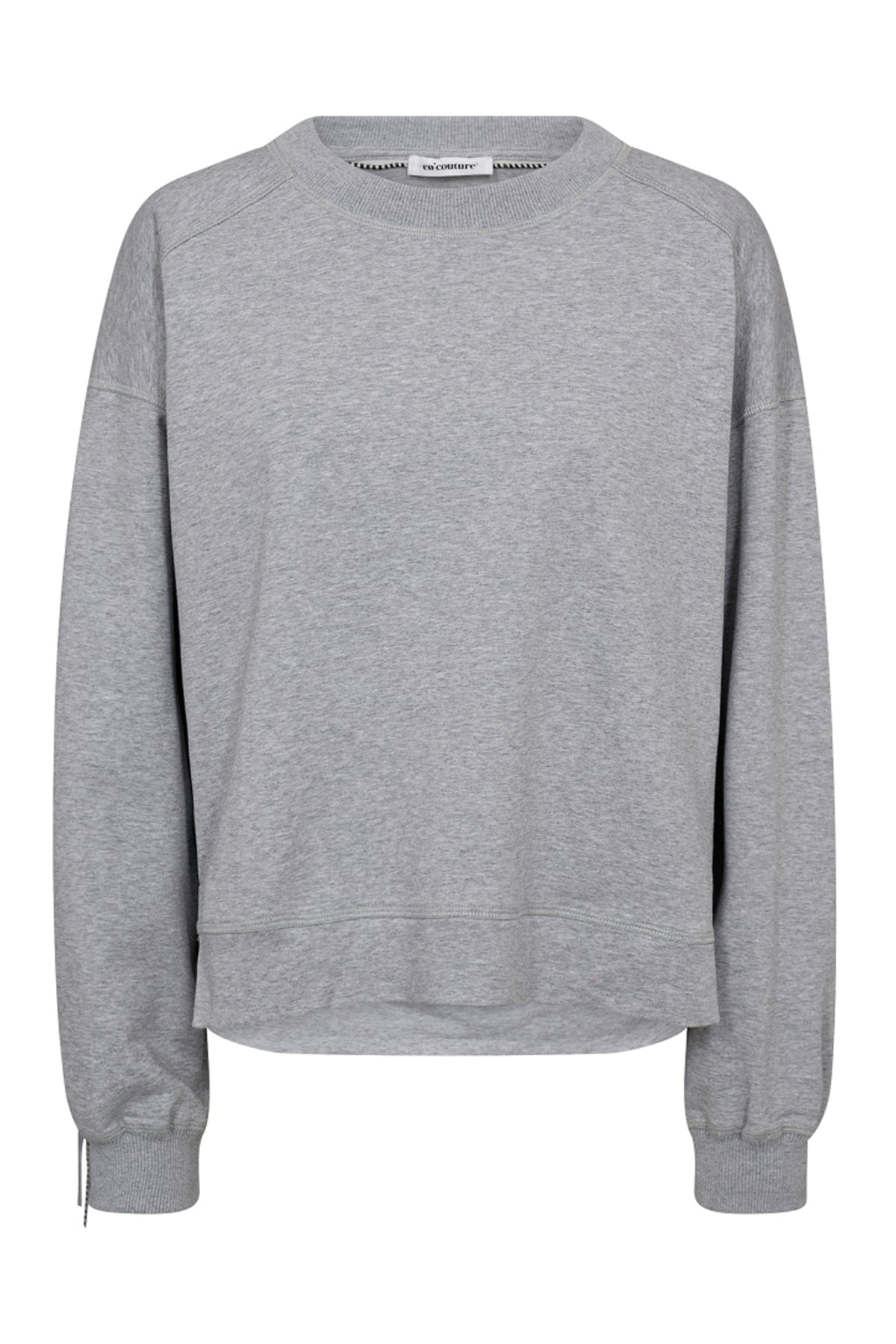 StudCC Fringe Sweat 138-Light Grey - 37031