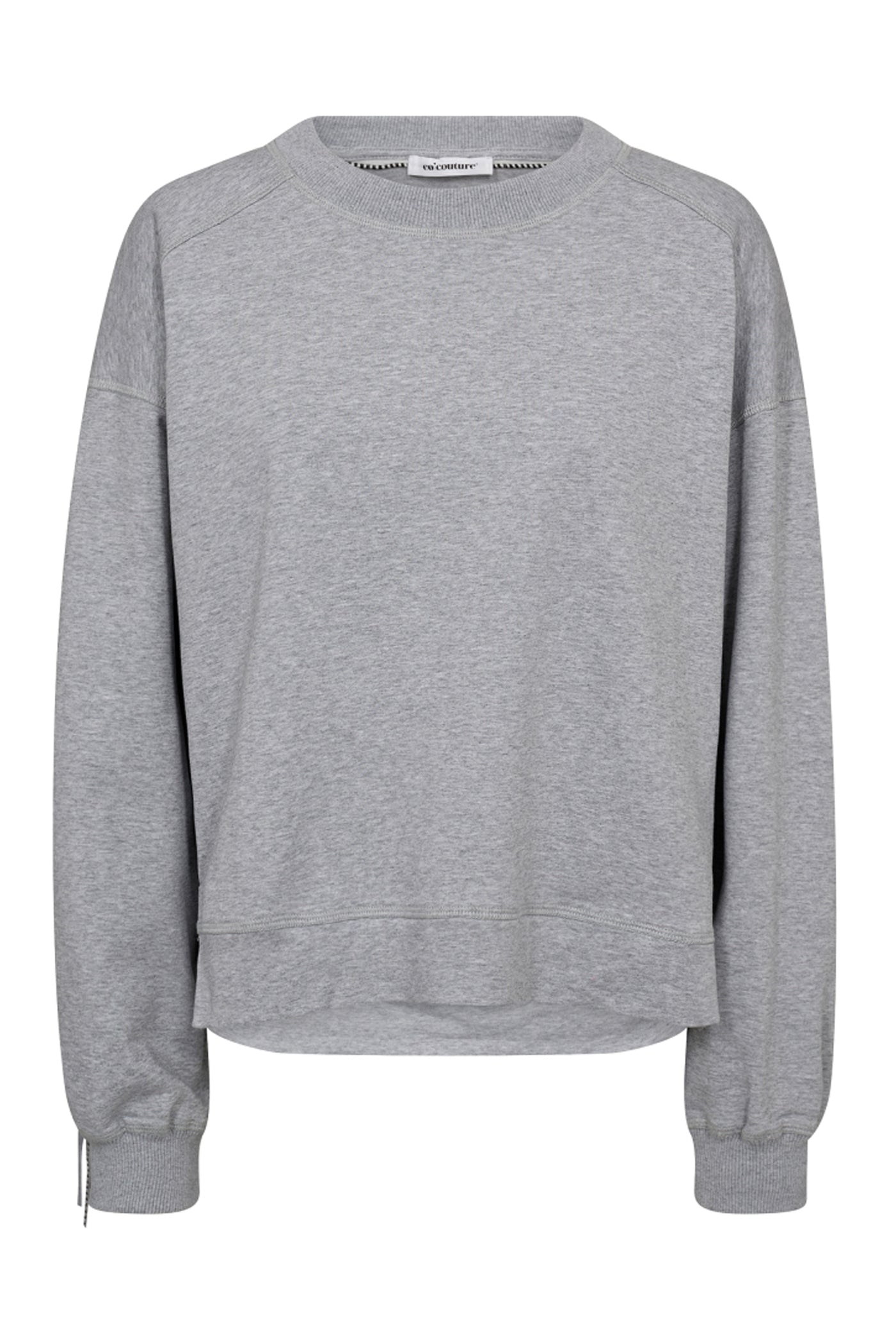 StudCC Fringe Sweat 138-Light Grey - 37031