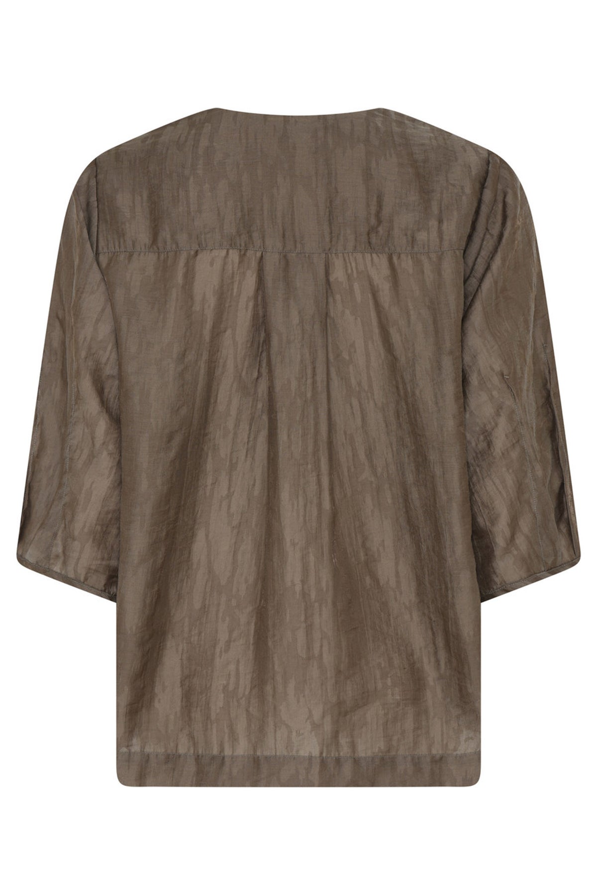 576 Tailer blouse 13 Dusty brown - HM1026