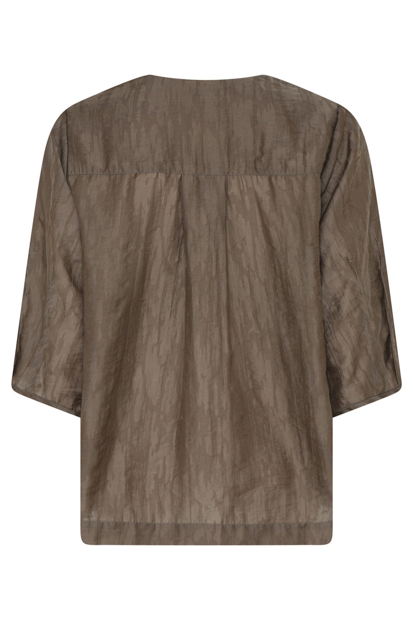 576 Tailer blouse 13 Dusty brown - HM1026