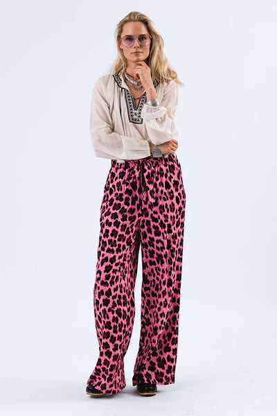 VickyLL Pants 98 Neon Pink - 25169-2069 Thumbnail