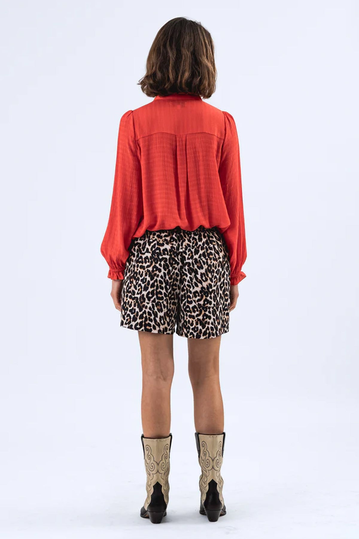 AstaLL Shorts 72 Leopard Print - ES25115-2056