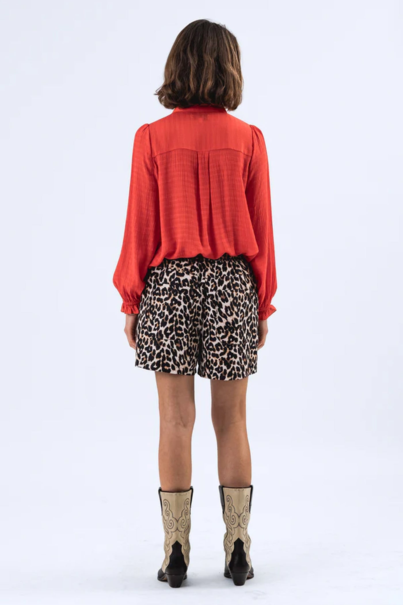 AstaLL Shorts 72 Leopard Print - ES25115-2056