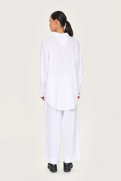 Airy linen White Thumbnail