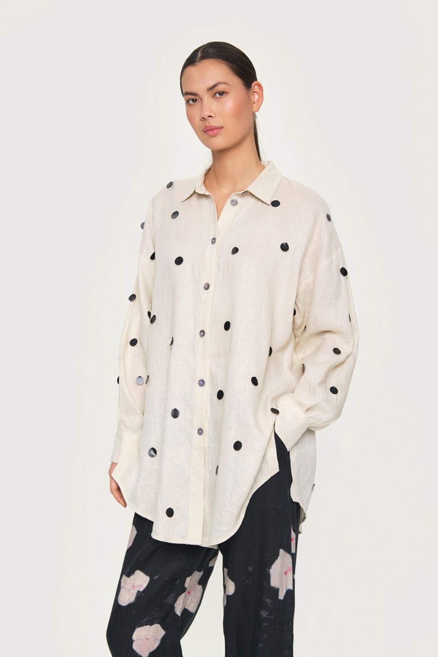 Airy linen IVORY