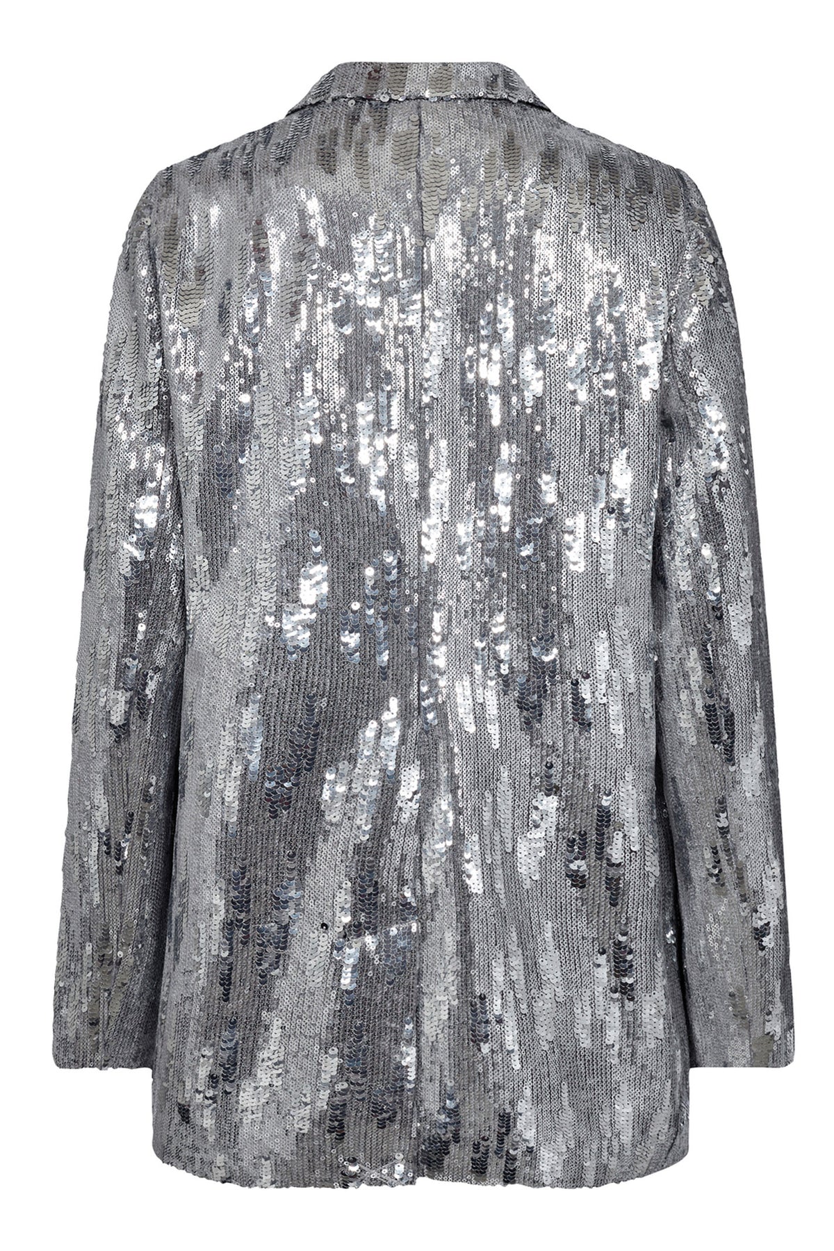 ClubCC Sequin Single Blazer 930-Silver - 30247
