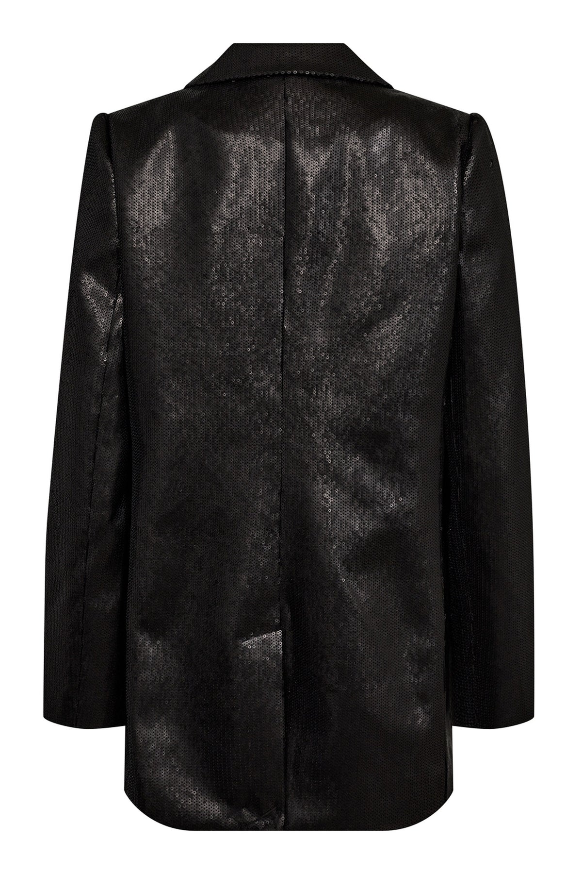 BondCC Sequin Single Blazer 96-Black - 30256