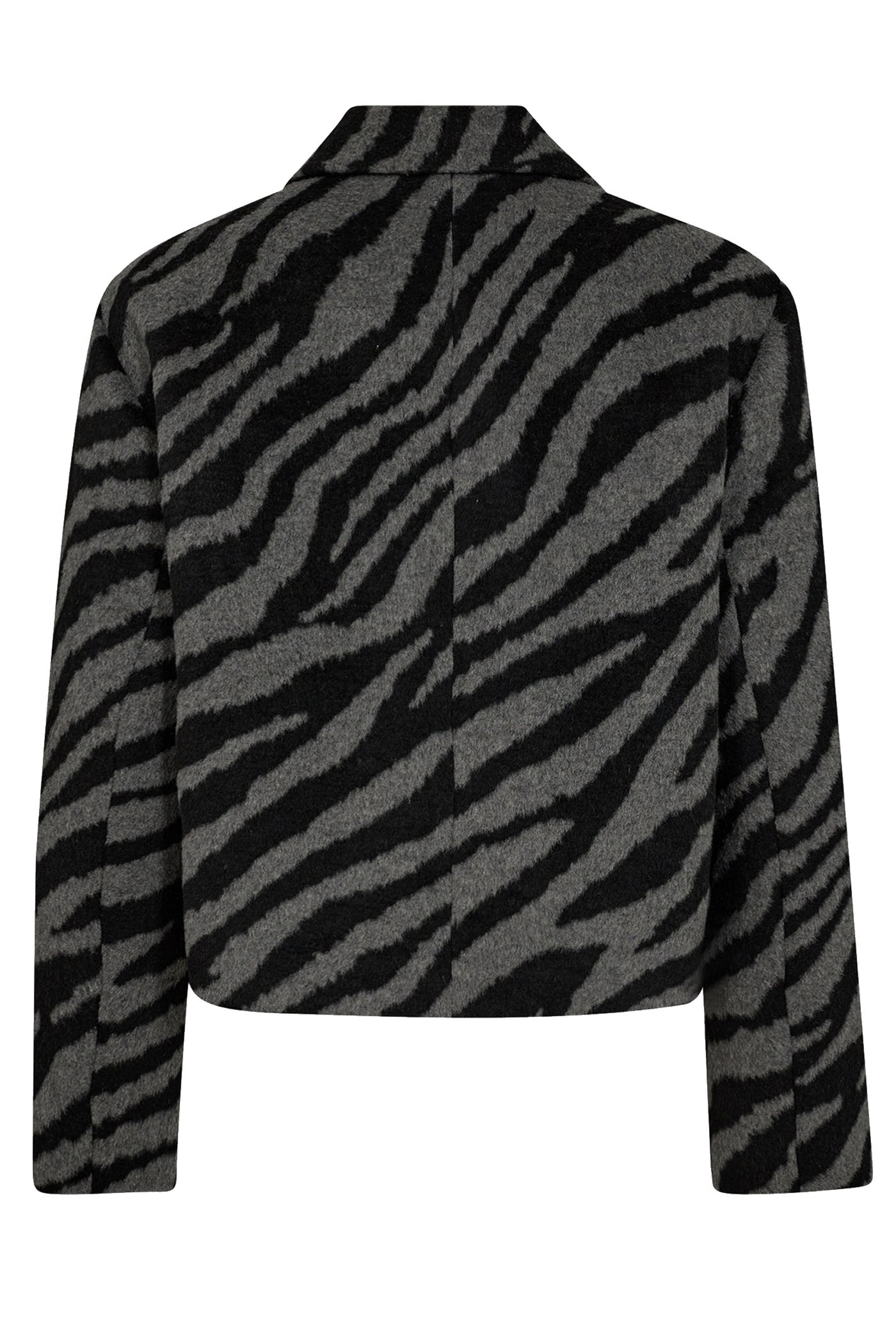 ZuriCC Zebra Crop Jacket 140-Dark Grey - 30261