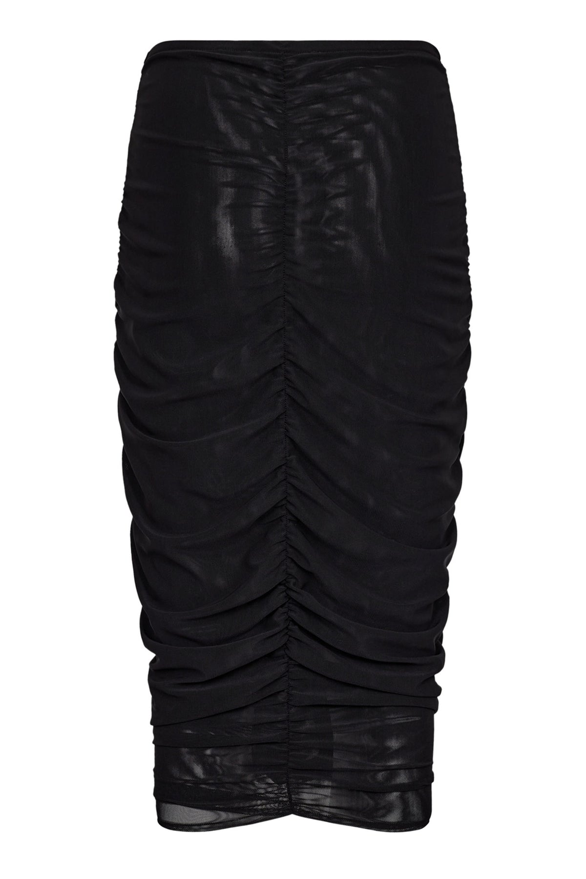 ReaganCC Ruched Skirt 96-Black - 34174