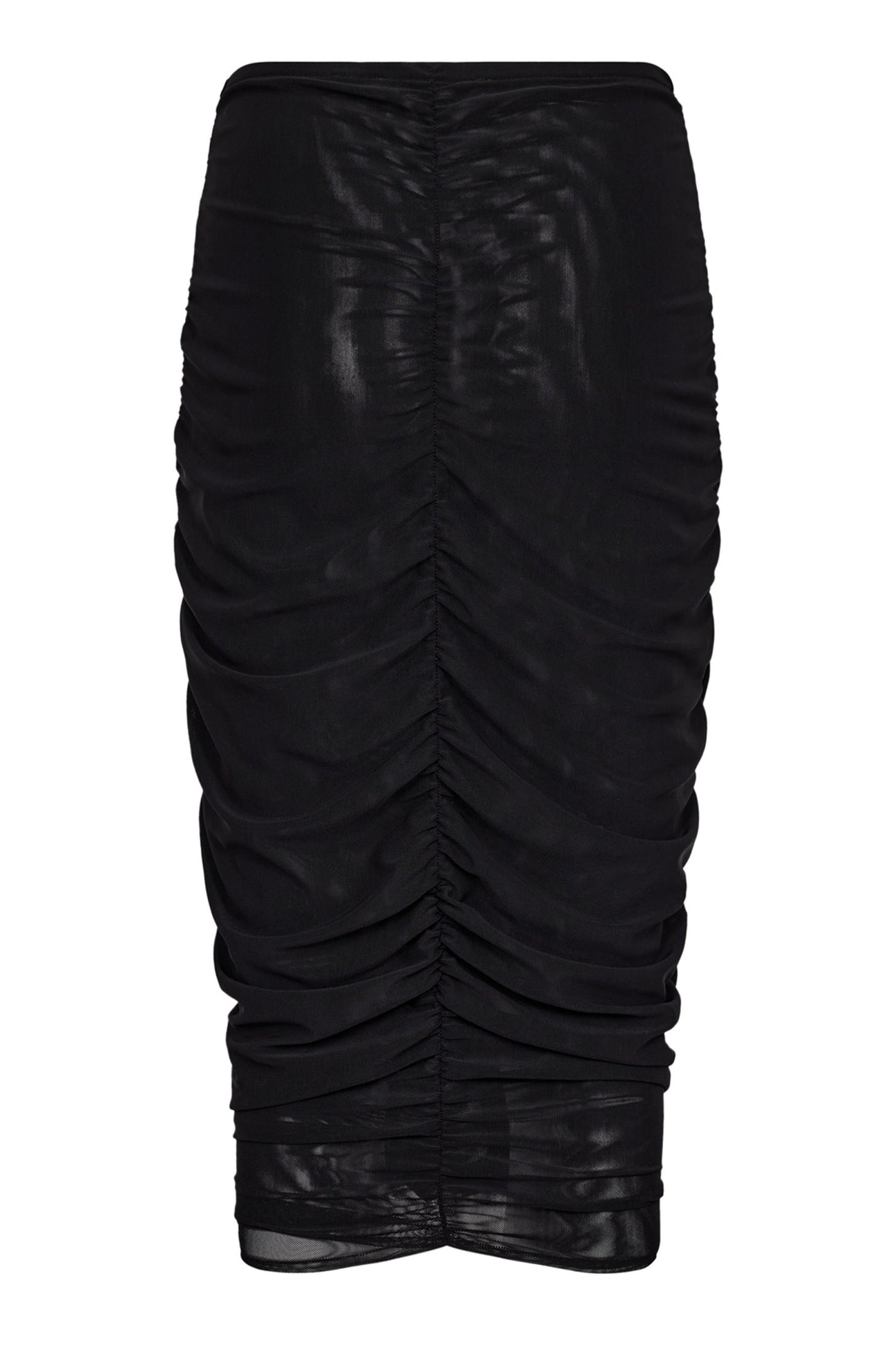 ReaganCC Ruched Skirt 96-Black - 34174