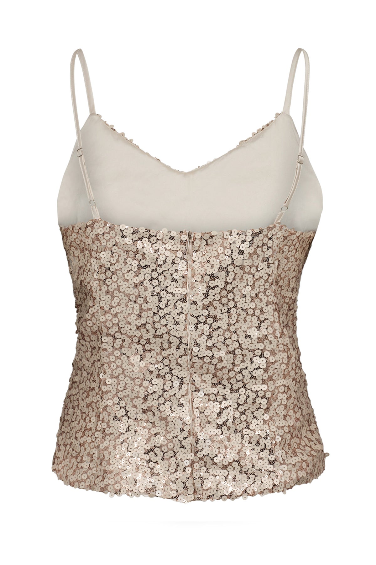 StormiCC Sequin Cami Top 144-Nude - 35684