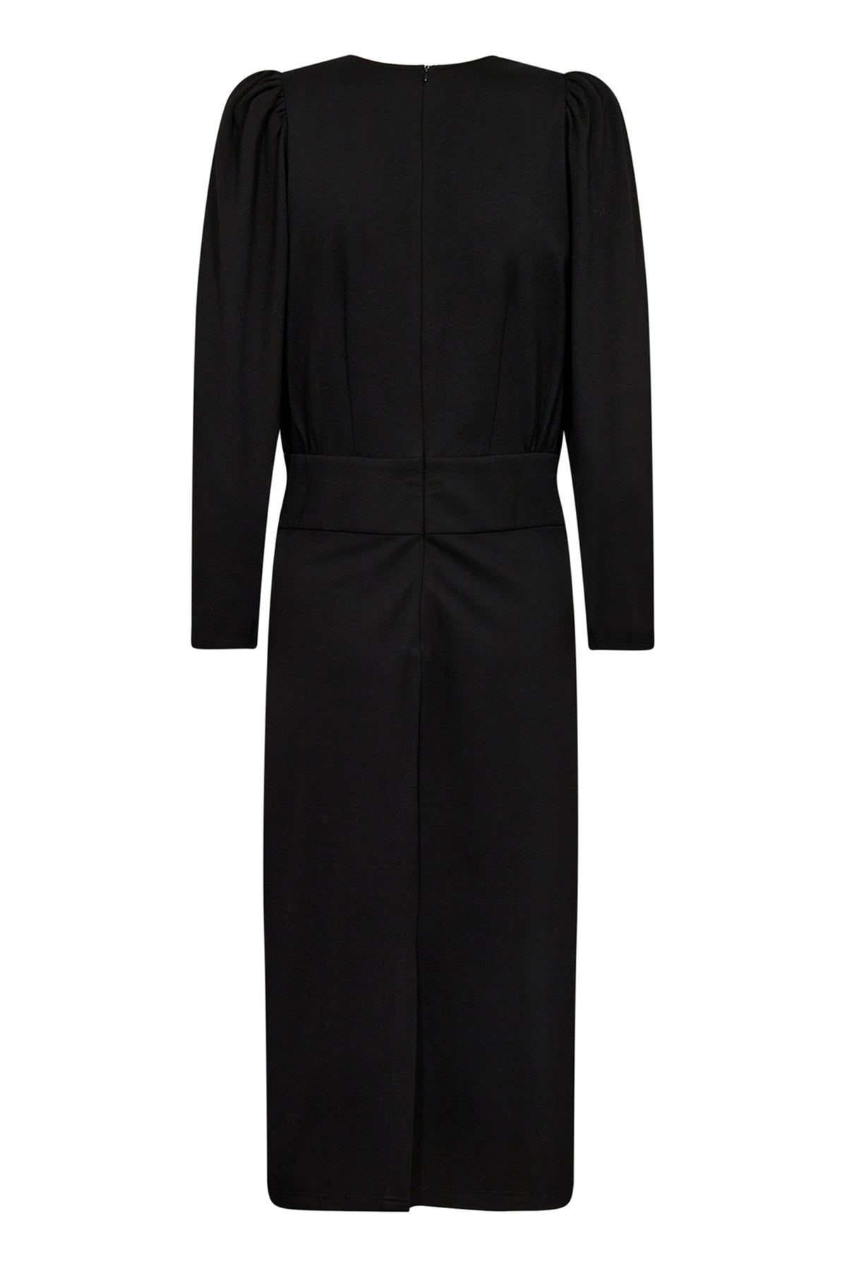 CostaCC Drape Puff Dress 96-Black - 36400
