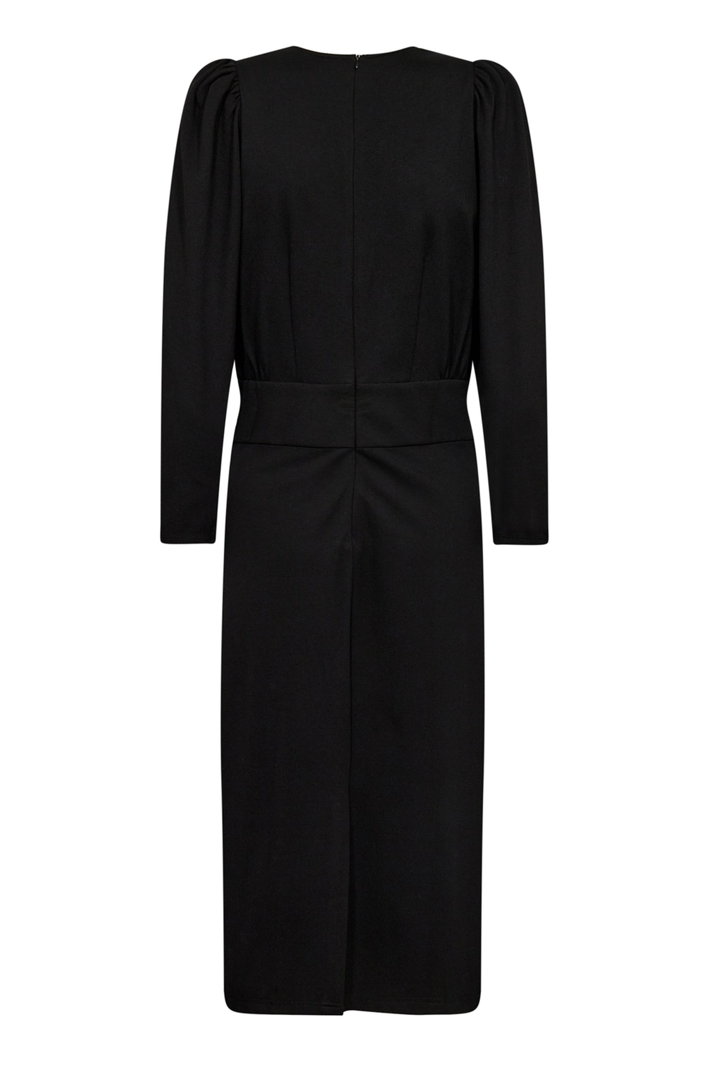 CostaCC Drape Puff Dress 96-Black - 36400